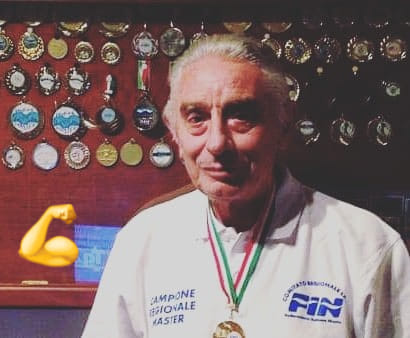 Tc New Country Frascati (nuoto), Gianfranco Piana stupisce ancora: due titoli regionali Master a 80 anni